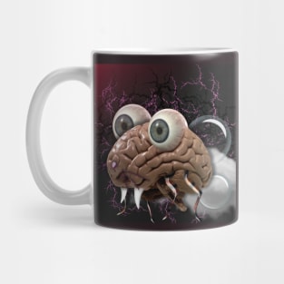 Mr Brain Creepy Art Mug